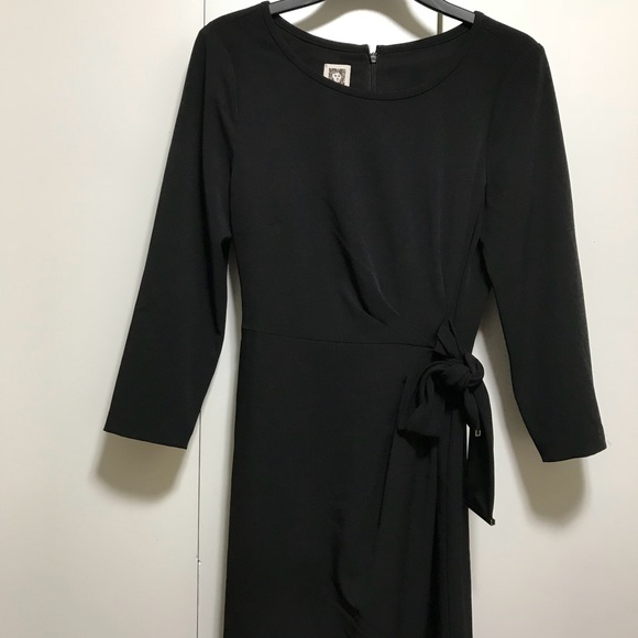 **Reduced**Anne Klein Black Dress Sz 6 - Picture 7 of 8
